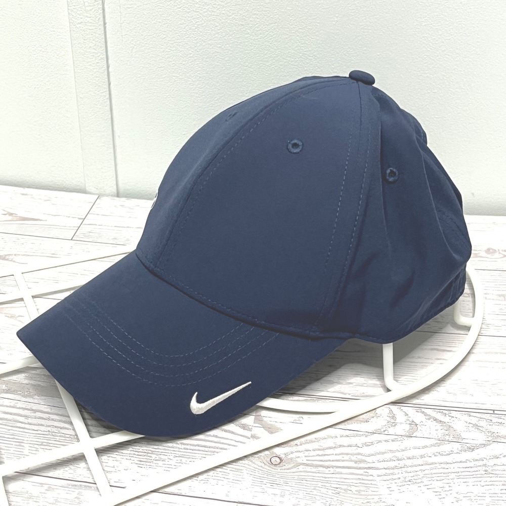 Nike Legacy91 Dri-FIT Navy Blue Adjustable Hat Hyundai Logo Gorpcore Golfcore